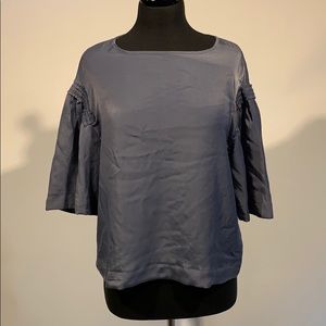 Mossimo Dress Blouse Slate Blue